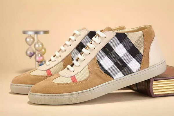 Burberry High-Top Fashion Men Shoes--013